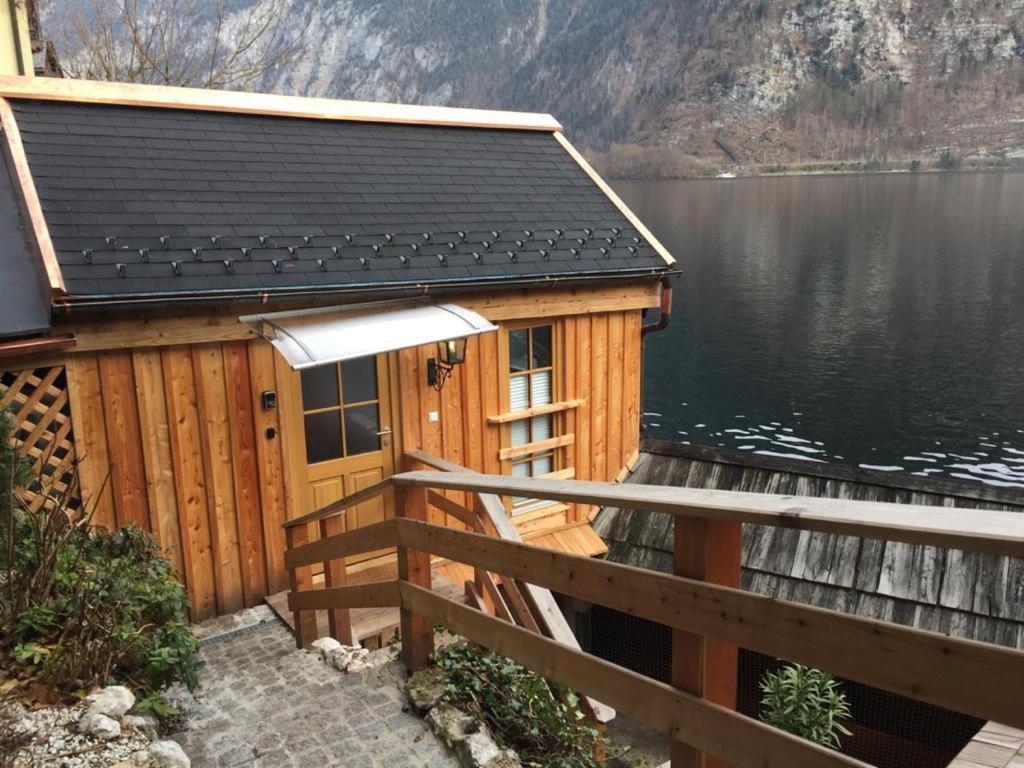 Bootshaus Am Hallstaetter See Hallstatt Exterior foto